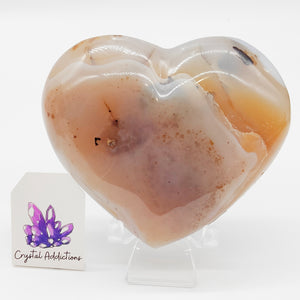 Dendritic Agate Heart # 116