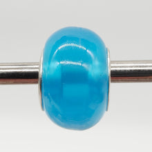 Load image into Gallery viewer, Pandora Inspired Charms - Coloured Plain Aqua
