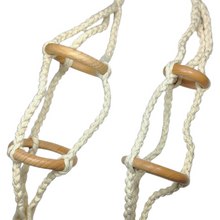 Load image into Gallery viewer, Macrame Wooden Sphere Holder
