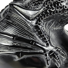 Load image into Gallery viewer, Black Obsidian Skull with Dragon XL # 81
