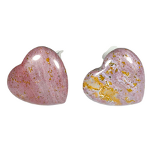 Load image into Gallery viewer, Moss Agate &amp; Ocean Jasper Heart Car Vent Clip
