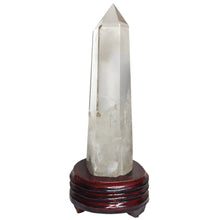 Load image into Gallery viewer, Clear Quartz + Smoky Quartz + Rutile Tower # 29
