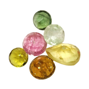 Watermelon Tourmaline Gemstone Pack # 156