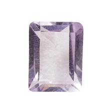 Load image into Gallery viewer, Amethyst Light Emerald Cut Gemstone
