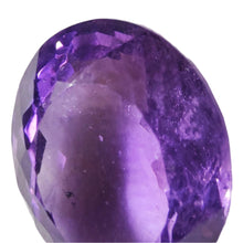 Load image into Gallery viewer, Amethyst Dark Oval Cut Gemstone
