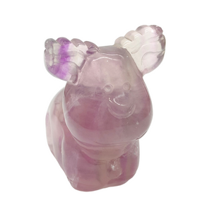 Rainbow Fluorite Reindeer # 78