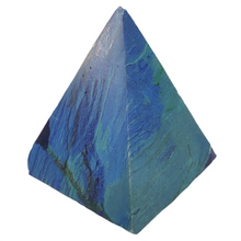 Load image into Gallery viewer, Azurite + Malachite Pyramid P.I # 19
