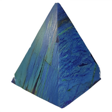 Load image into Gallery viewer, Azurite + Malachite Pyramid P.I # 19
