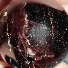Load image into Gallery viewer, Garnet Sphere with Star # 144
