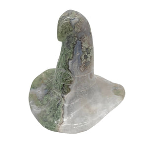 Moss Agate Witches Hat # 85