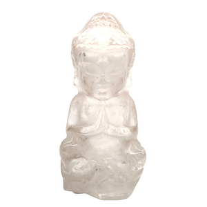 Clear Quartz Buddha # 123