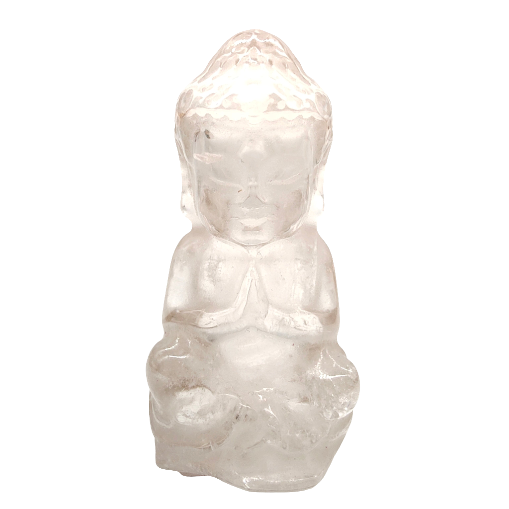 Clear Quartz Buddha # 123