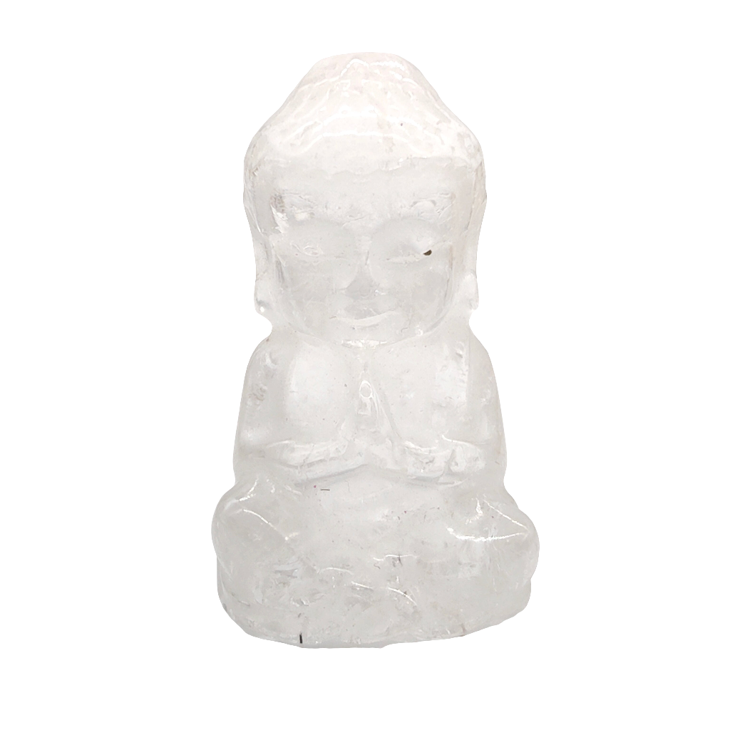 Clear Quartz Buddha # 136