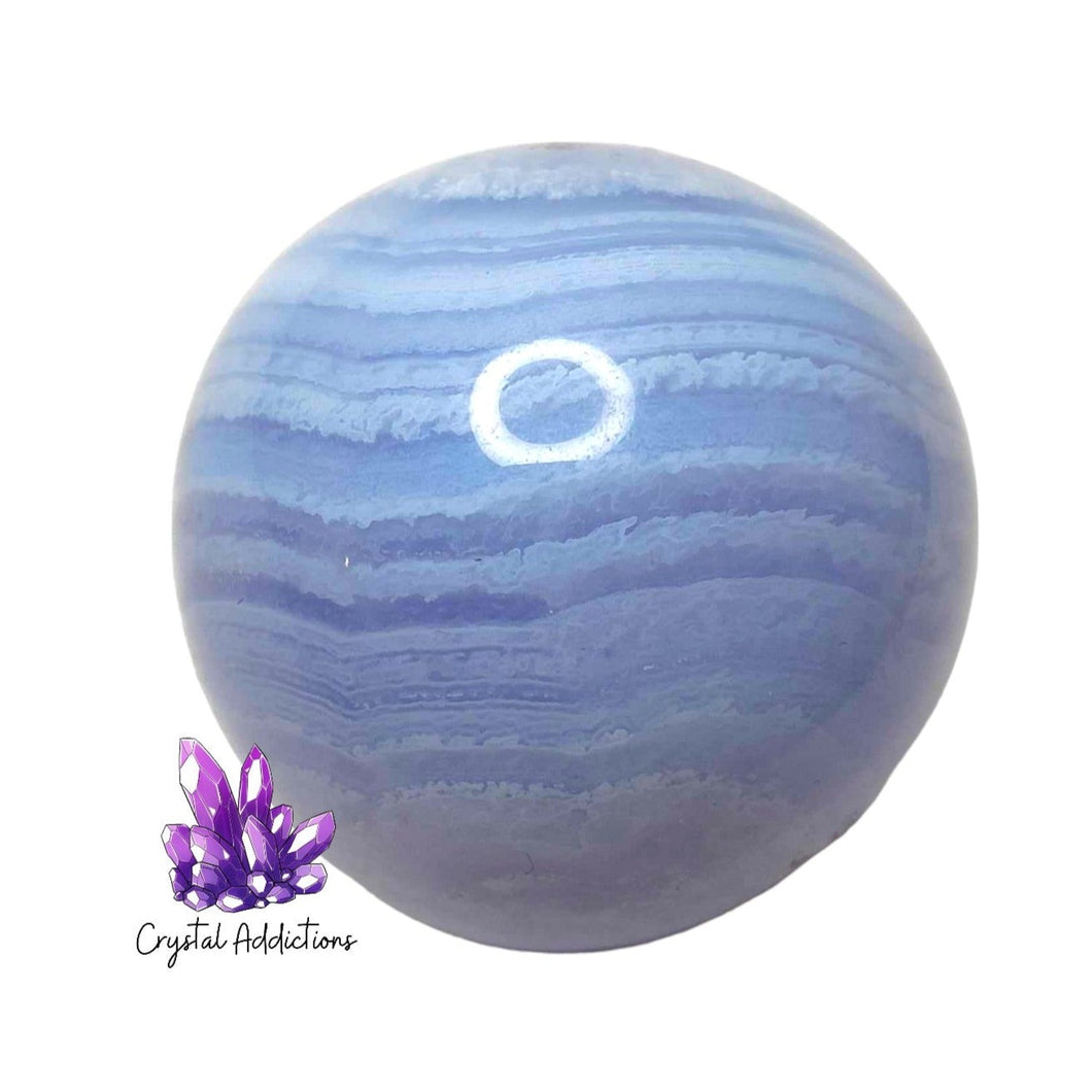 Blue Lace Agate Sphere #161