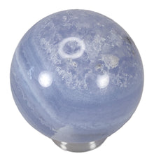 Load image into Gallery viewer, Blue Lace Agate Sphere # 136
