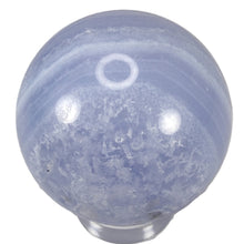 Load image into Gallery viewer, Blue Lace Agate Sphere # 136

