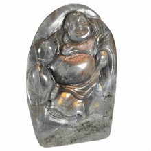 Load image into Gallery viewer, Purple Labradorite Buddha # 162
