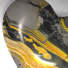Load image into Gallery viewer, Bumblebee Jasper Heart # 142

