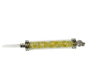 Citrine Chip Wand