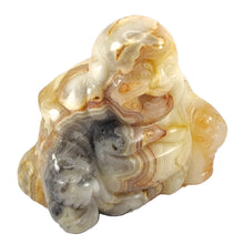 Load image into Gallery viewer, Crazy Lace Agate Buddha # 184
