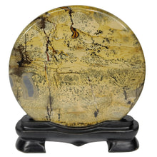 Load image into Gallery viewer, Dendritic Picture Jasper Disc # 82
