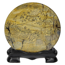 Load image into Gallery viewer, Dendritic Picture Jasper Disc # 82
