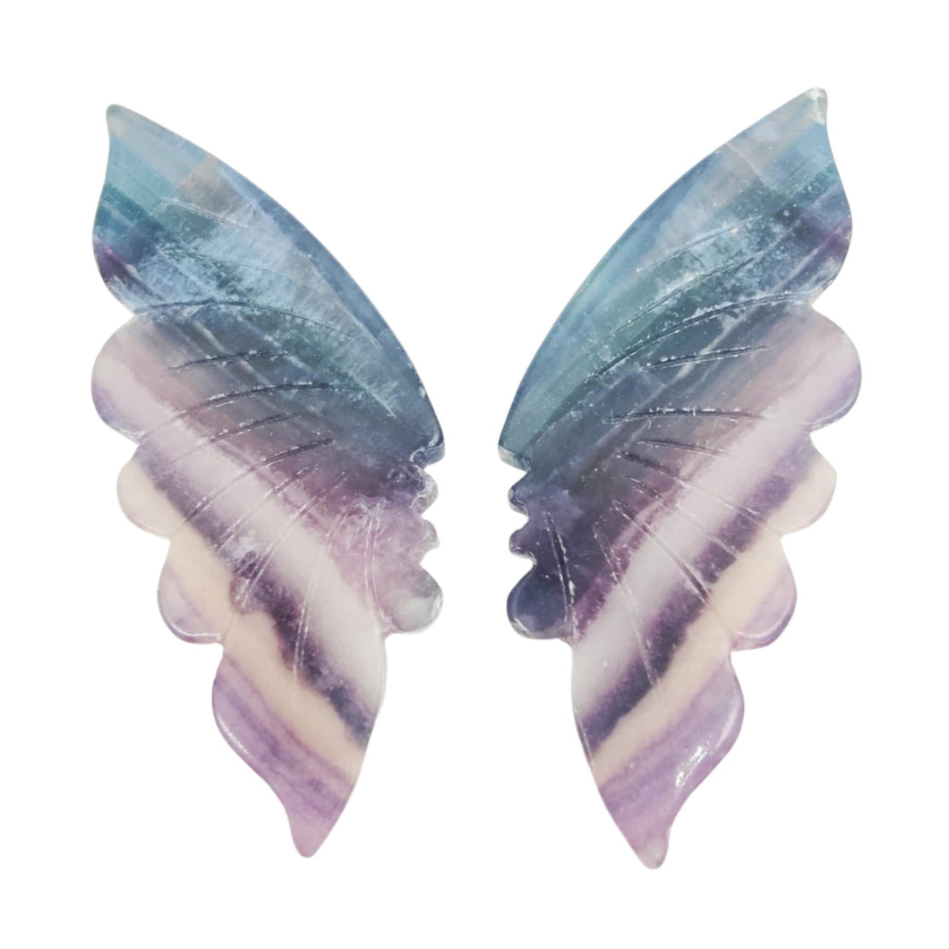 Rainbow Fluorite Wings # 170