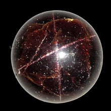 Load image into Gallery viewer, Garnet Sphere with Star # 12
