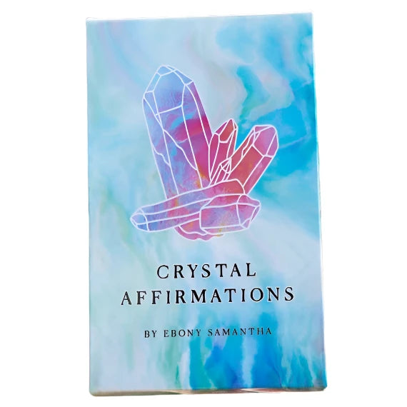 X-MAS SALE - Crystal Affirmations Card Deck