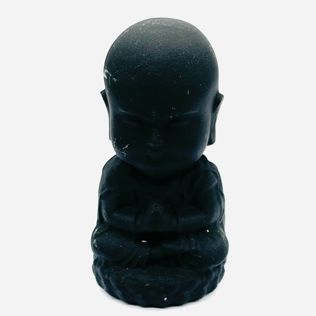 Black Obsidian Male Buddha # 122