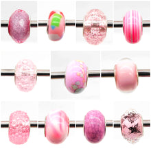 Load image into Gallery viewer, Pandora Inspired Charms - Coloured Plain Pink
