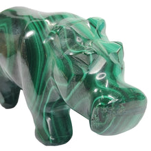 Load image into Gallery viewer, Malachite Hippo # 12
