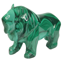 Load image into Gallery viewer, Malachite Lion # 114

