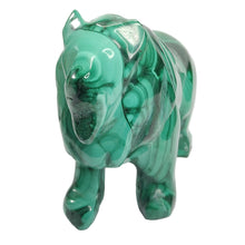 Load image into Gallery viewer, Malachite Lion # 114
