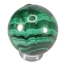 Load image into Gallery viewer, Malachite Sphere # 4
