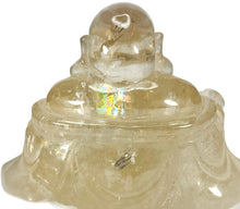Load image into Gallery viewer, Smoky Citrine Buddha # 17
