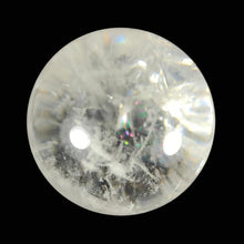 Load image into Gallery viewer, Clear Quartz Blue Feather Needle Sphere # 42
