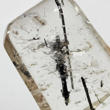 Load image into Gallery viewer, Black Tourmalated Quartz Cabochon # 193
