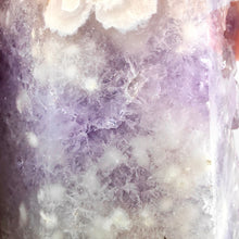 Load image into Gallery viewer, Amethyst + Flower Agate Point # 14
