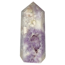 Load image into Gallery viewer, Amethyst + Flower Agate Point # 14

