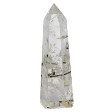Load image into Gallery viewer, Black Tourmaline in Quartz Point # 37
