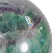 Load image into Gallery viewer, Rainbow Fluorite Sphere # 189
