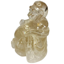 Load image into Gallery viewer, Smoky Citrine Buddha # 17
