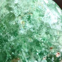 Load image into Gallery viewer, Green Strawberry Quartz Heart # 187
