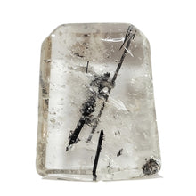 Load image into Gallery viewer, Black Tourmalated Quartz Cabochon # 193
