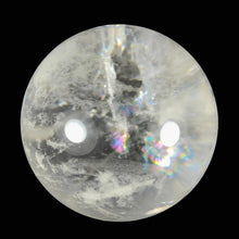 Load image into Gallery viewer, Clear Quartz Blue Feather Needle Sphere # 42
