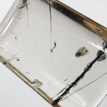 Load image into Gallery viewer, Black Tourmalated Quartz Cabochon # 87
