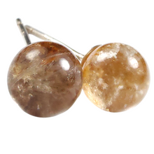 Load image into Gallery viewer, Scenic Garden Quartz Sterling Silver Stud Earring # 57
