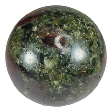 Load image into Gallery viewer, Star Garnet in Diopside Sphere # 133
