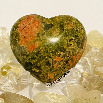 Unakite Heart #106